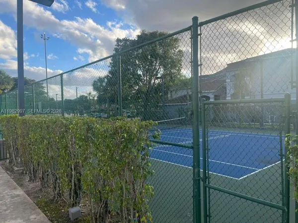 a room with gym equipment