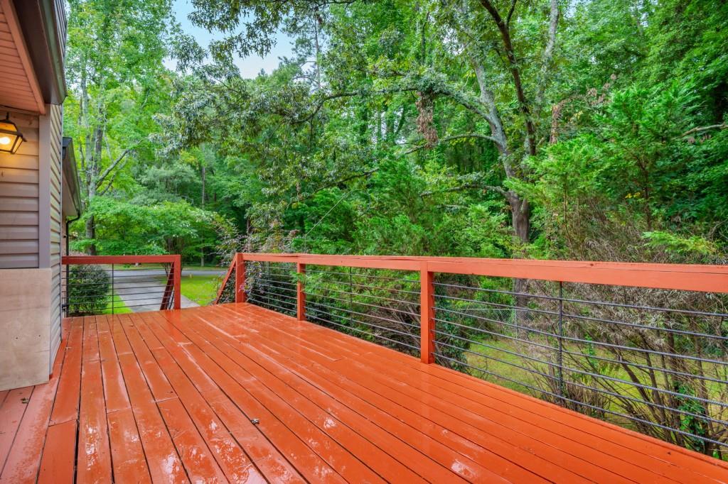 4043 Casa Loma Drive Decatur, GA 30034 - Photo 36 of 36 a balcony with view of trees in front of it