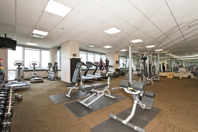 1211 South Prairie Avenue, Unit 5202 Chicago, IL 60605 - Photo 19 of 22 a view of a room with gym equipment