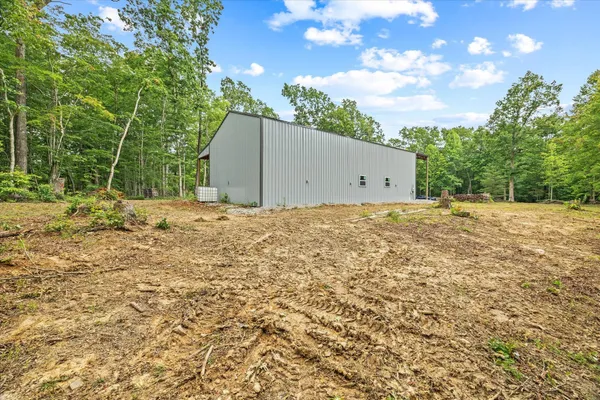 a backyard of a house