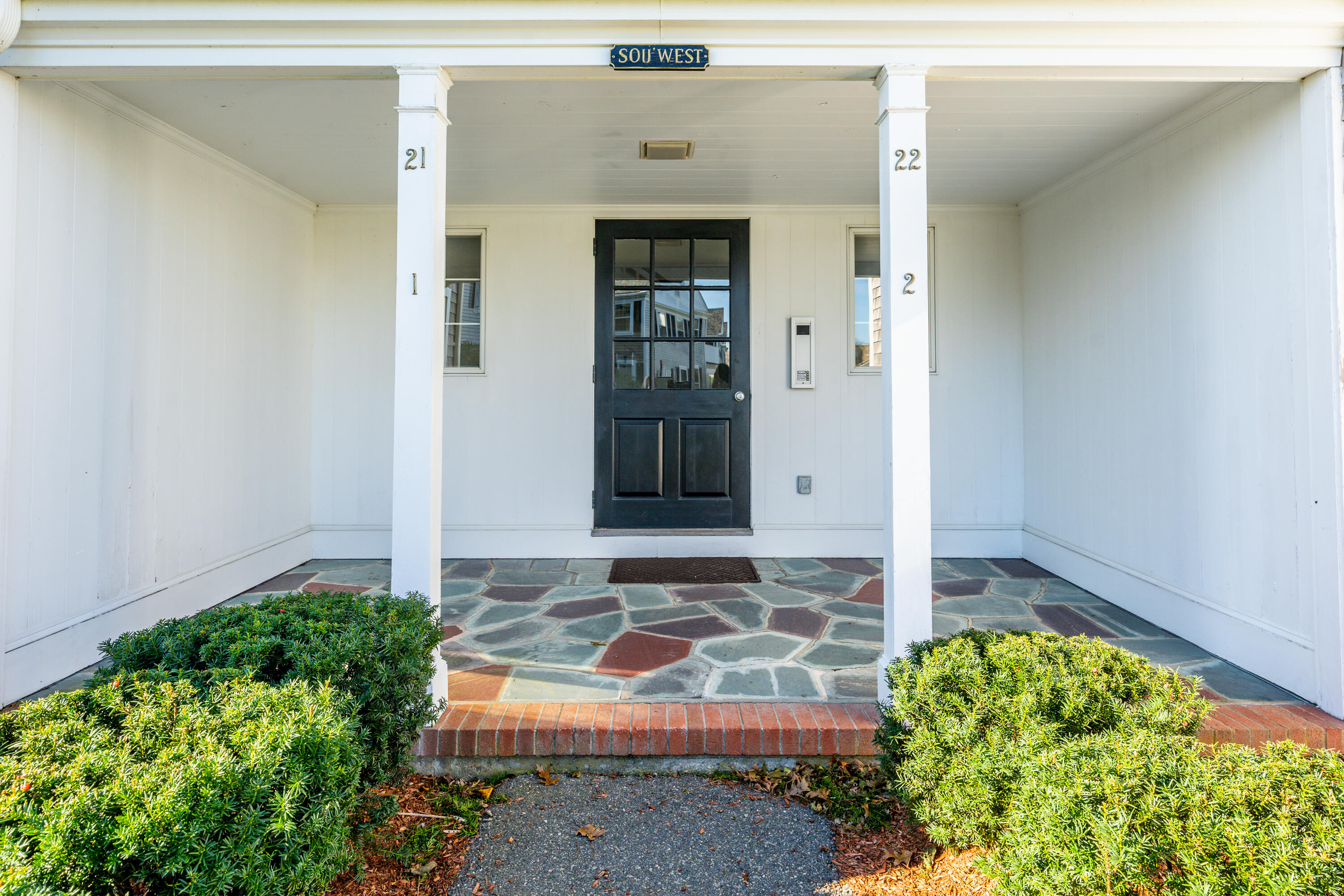 36 Belmont Road, Unit USW21 West Harwich, MA 02671 - Photo 2 of 20 front view of a house with a yard