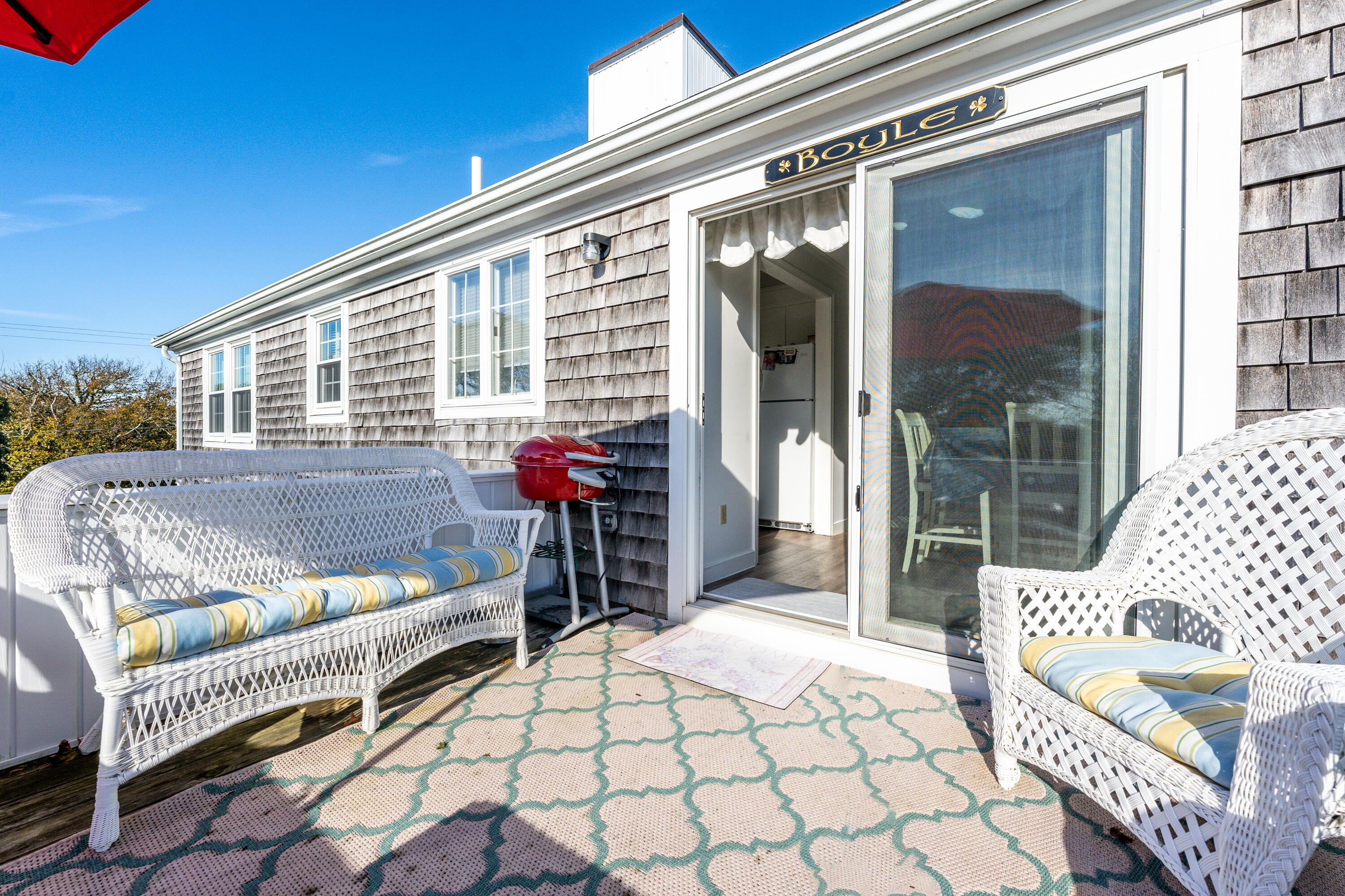36 Belmont Road, Unit USW21 West Harwich, MA 02671 - Photo 5 of 20 a view of balcony with furniture