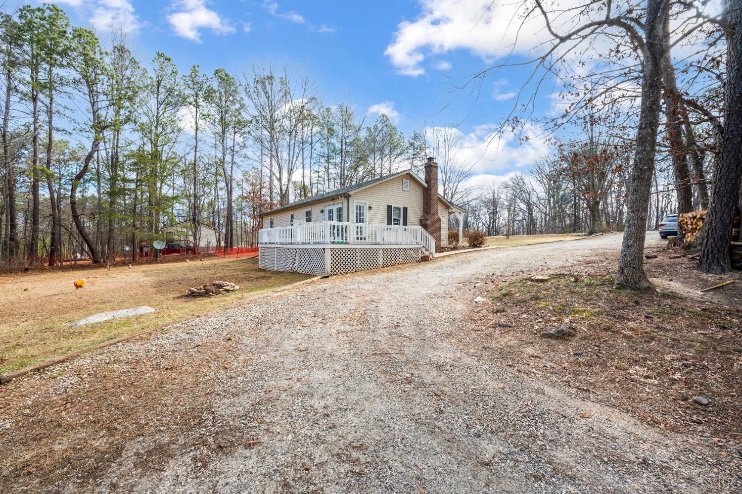 3105 Horseshoe Road Appomattox, VA 24522 - Photo 53 of 59 a view of large house with a snow in the yard