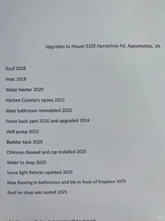 $329,900 | 3105 Horseshoe Road, Appomattox, VA 24522