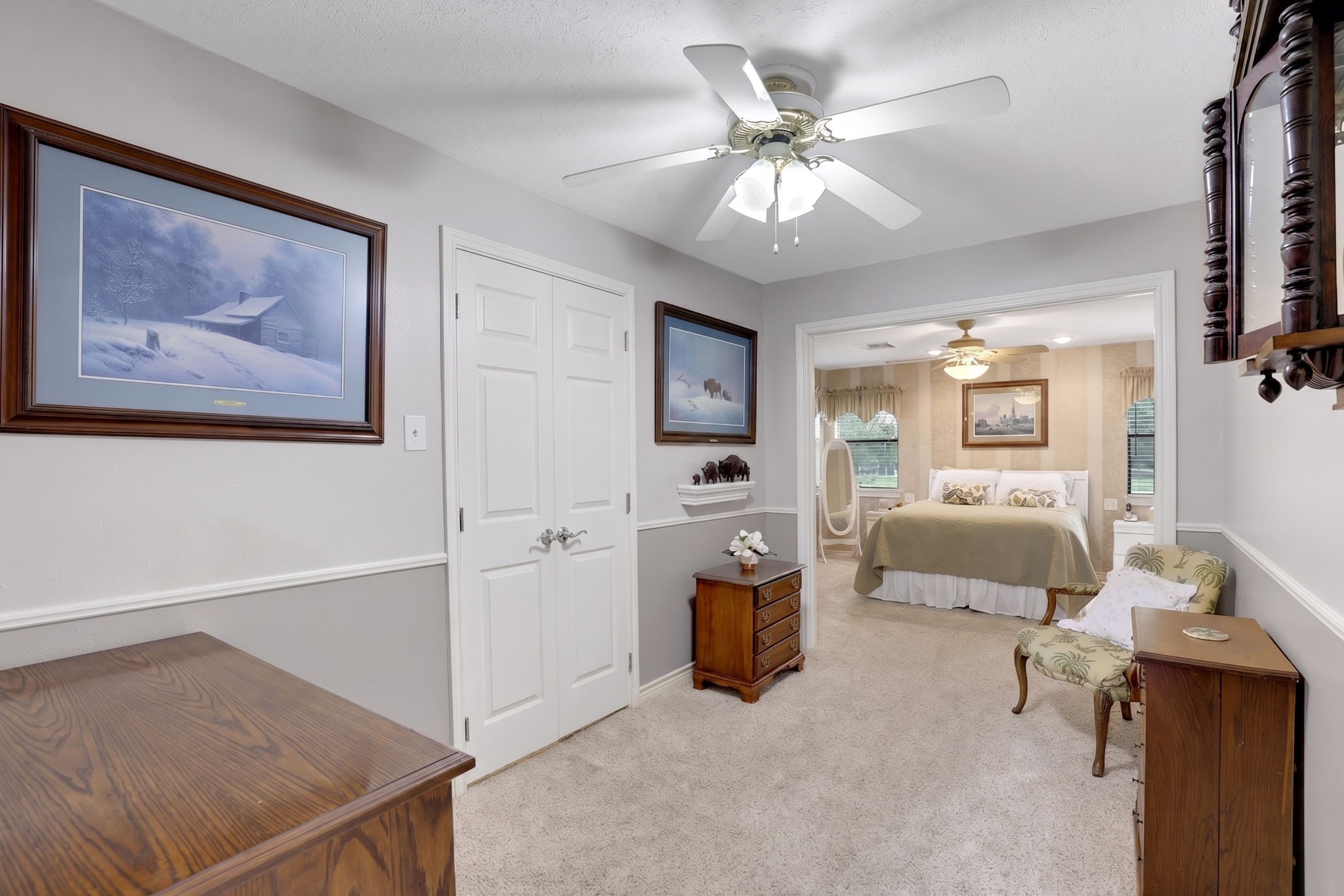 780 Hickory Ridge Drive Coldspring, TX 77331 - Photo 19 of 40 The primary bedroom has its own living area