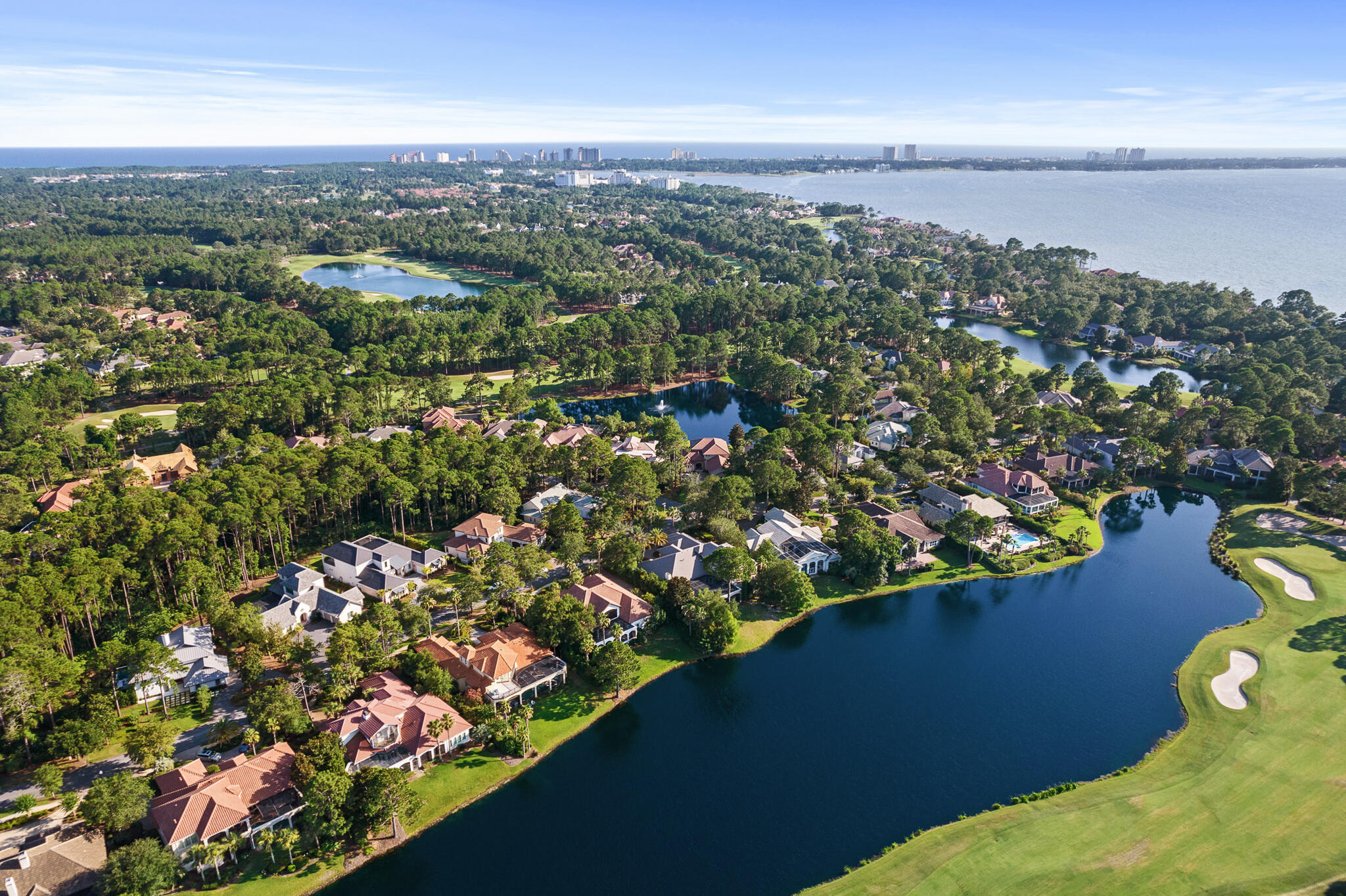 2951 Pine Valley Road Miramar Beach, FL 32550 - Photo 84 of 84 an aerial view of a house with a yard