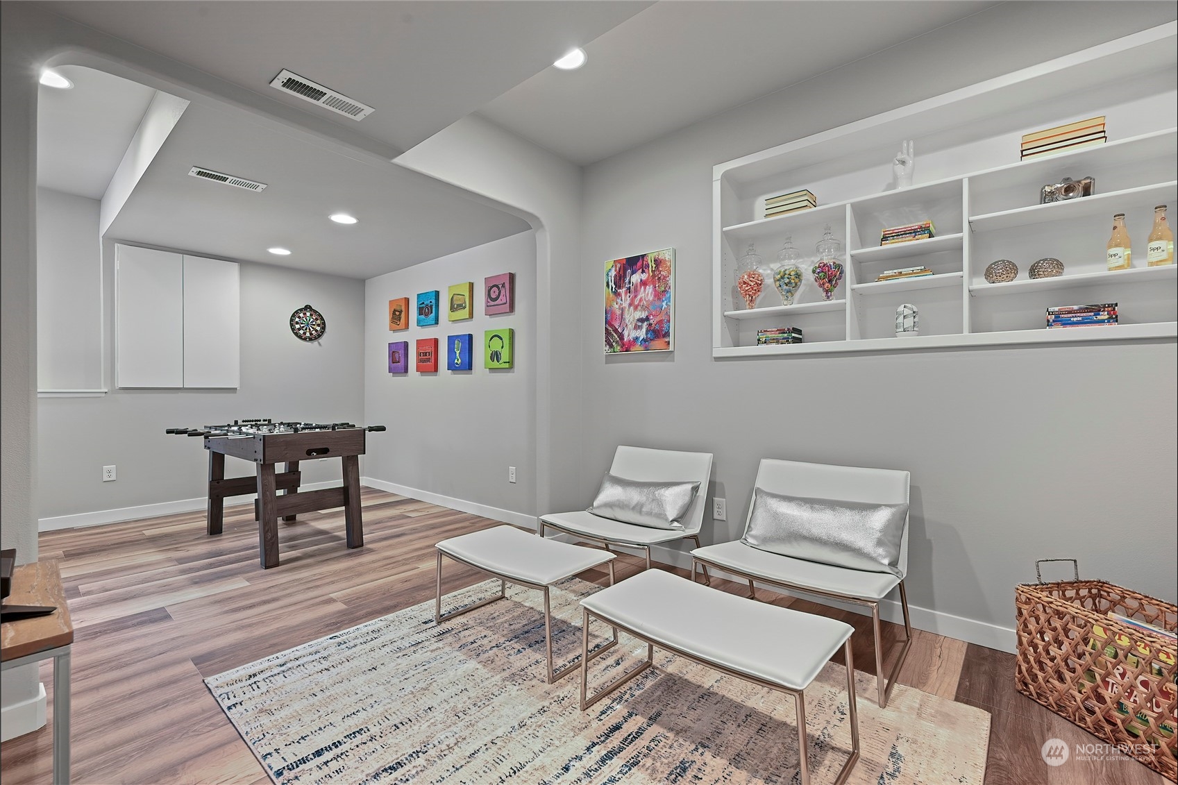 23026 30th Drive Southeast Bothell, WA 98021 - Photo 26 of 40 a work room with furniture and wooden floor