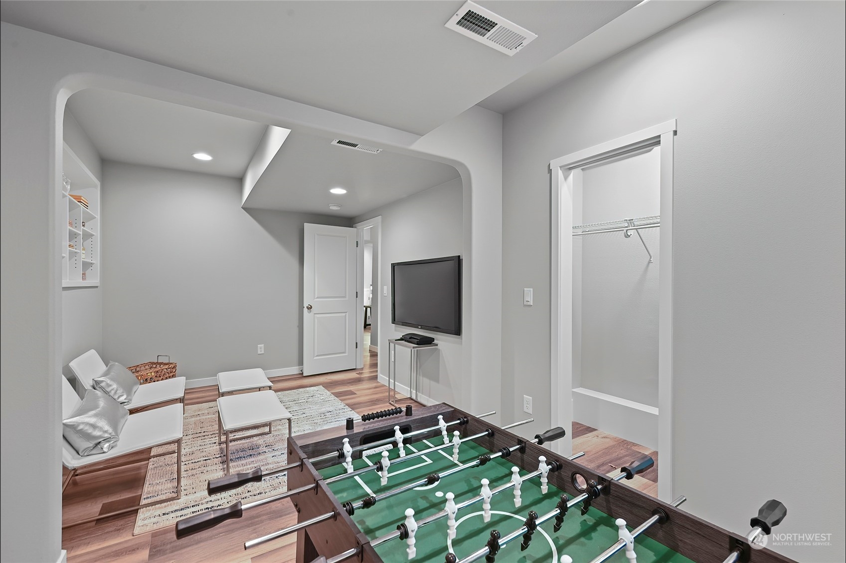 23026 30th Drive Southeast Bothell, WA 98021 - Photo 28 of 40 a living room with furniture and a flat screen tv