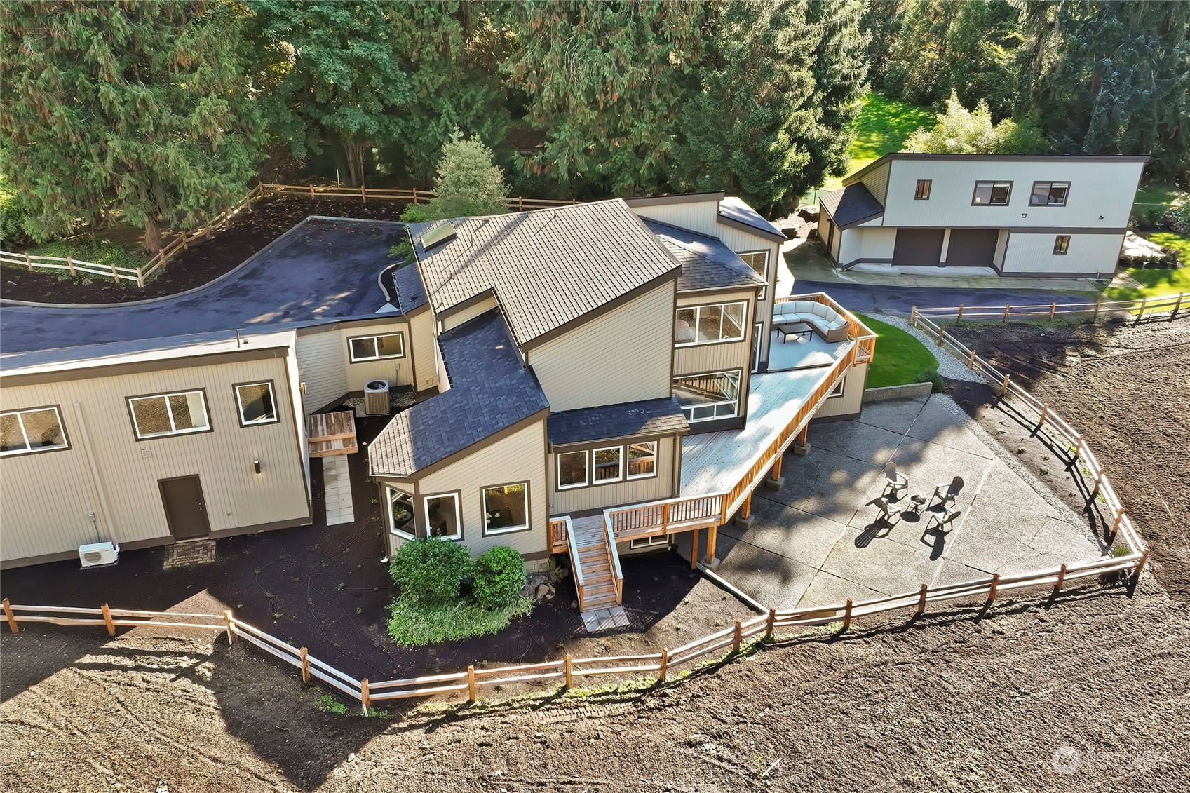 23026 30th Drive Southeast Bothell, WA 98021 - Photo 5 of 40 an aerial view of a house with large trees