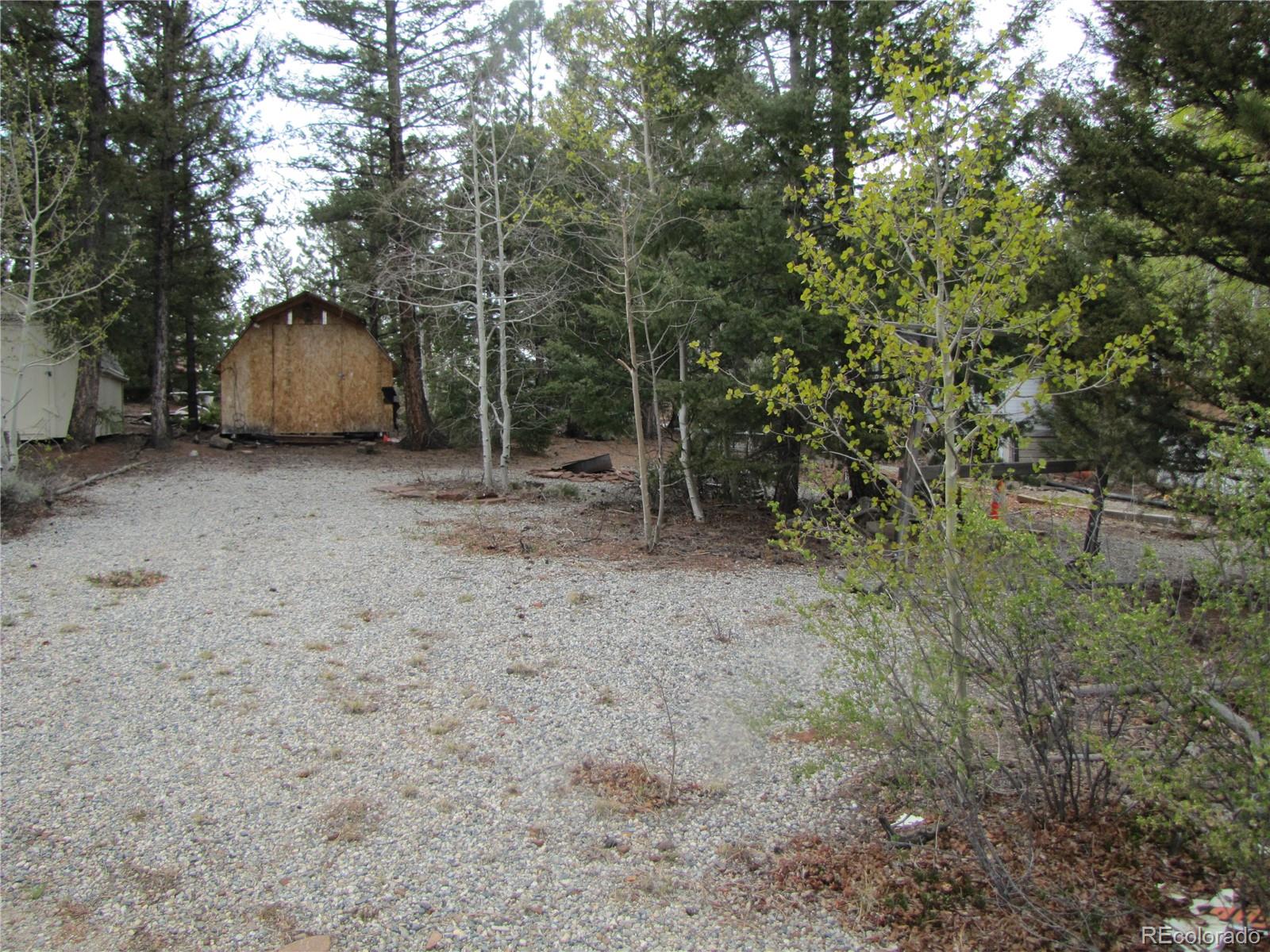 60 Rail Way Fairplay, CO 80440 - Photo 4 of 18 a backyard of a house with lots of green space