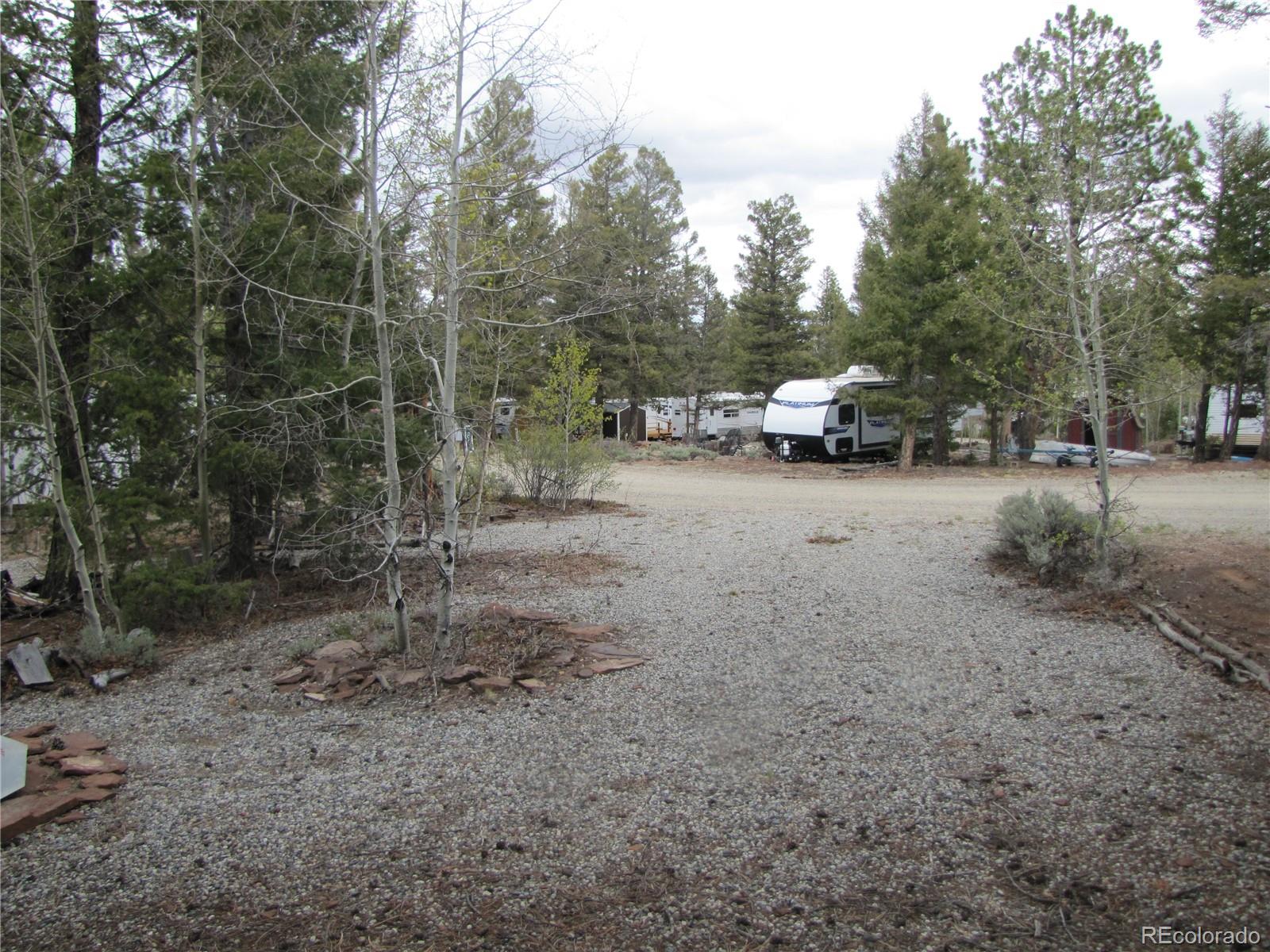 60 Rail Way Fairplay, CO 80440 - Photo 8 of 18 a view of a road with trees