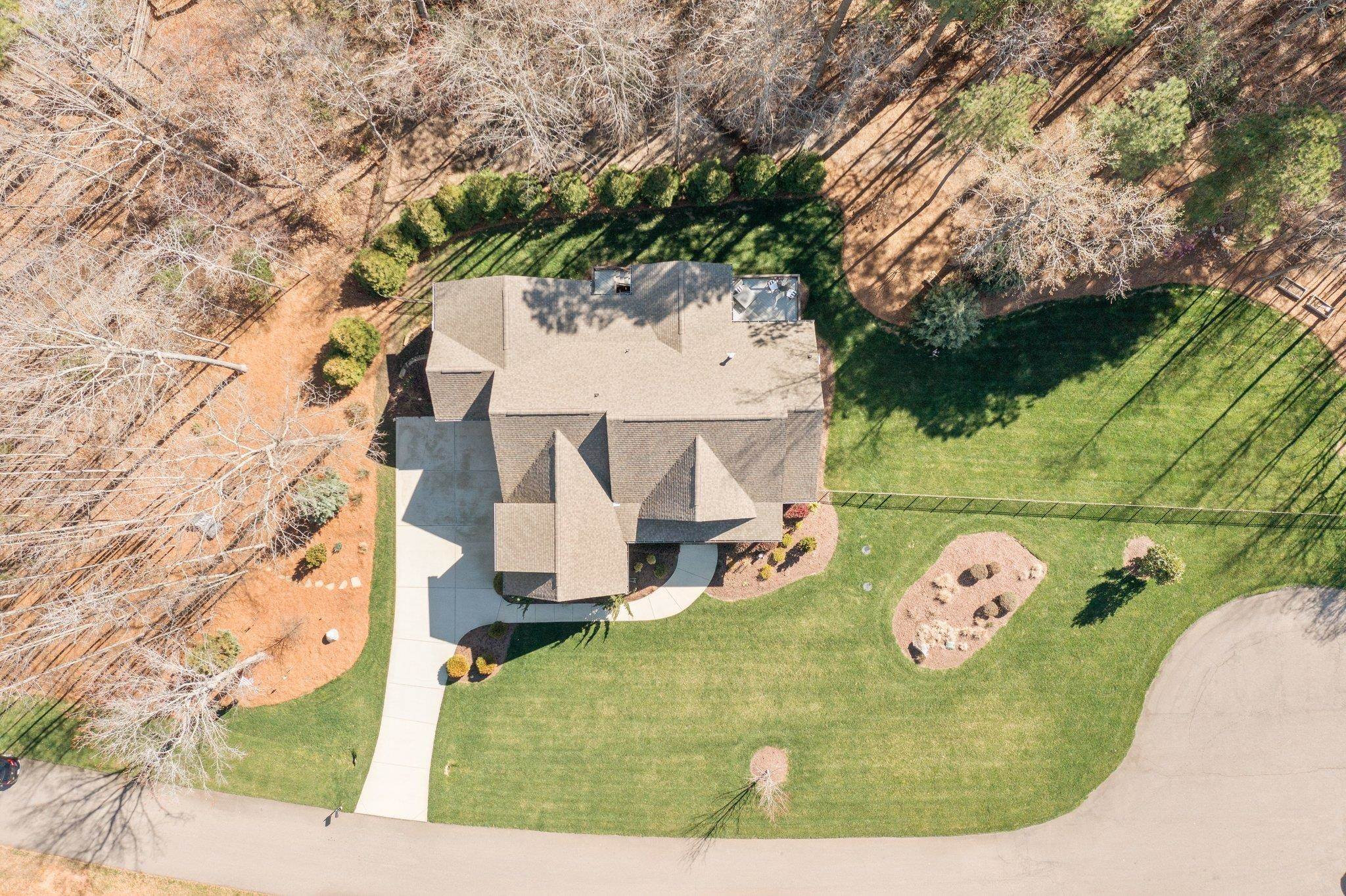 9508 Oakhurst Court Raleigh, NC 27614 - Photo 64 of 67 Homes comes with a Kinetico water filtration & reverse osmosis purification system & a tankless hot water heater. Aerial View