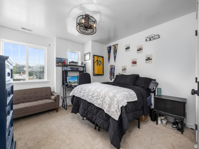 256 West Horizon Loop Payson, UT 84651 - Photo 25 of 33 Bedroom featuring light carpet