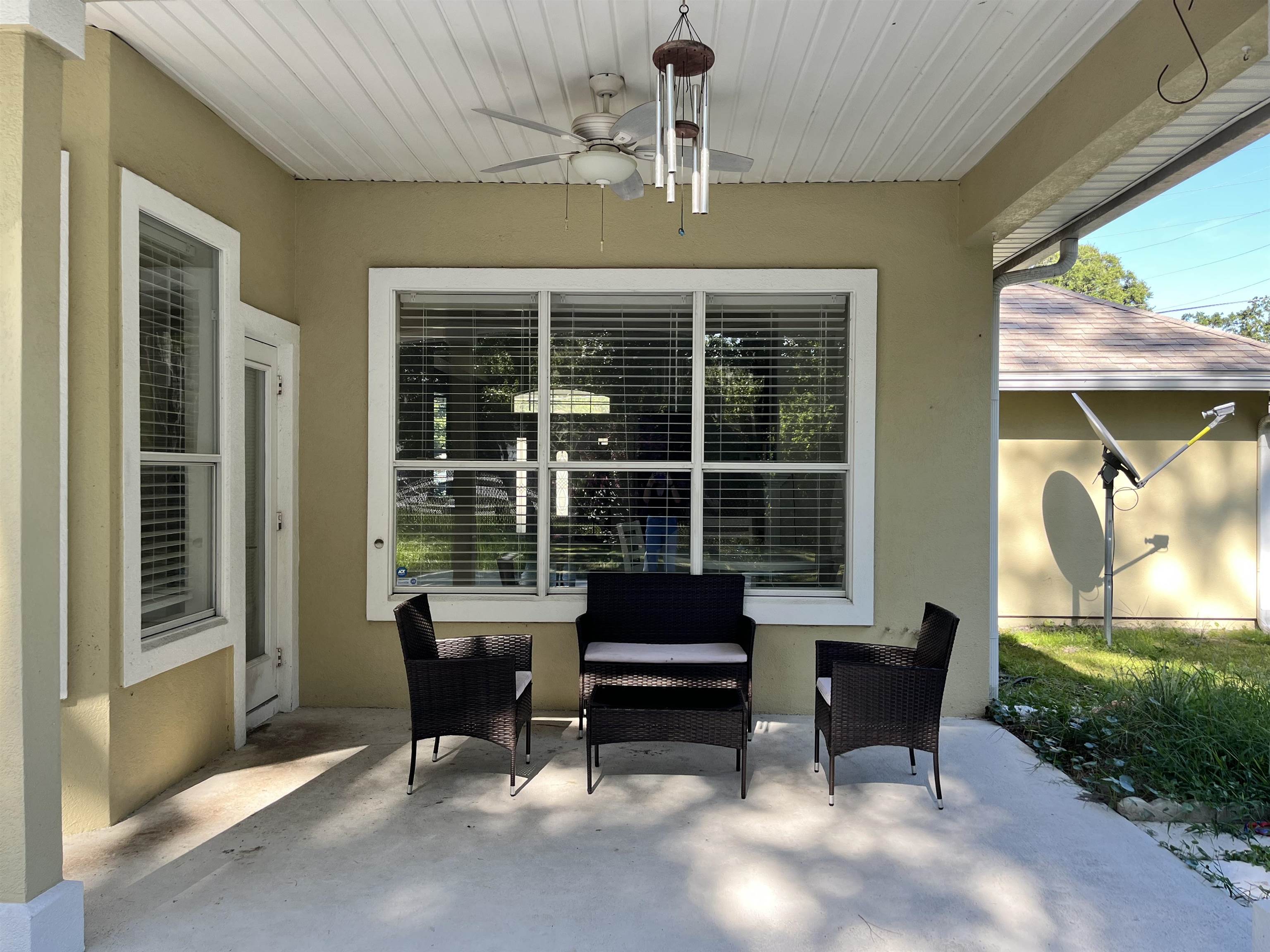 9606 Melvina Road Jacksonville, FL 32257 - Photo 18 of 23 View of patio with ceiling fan