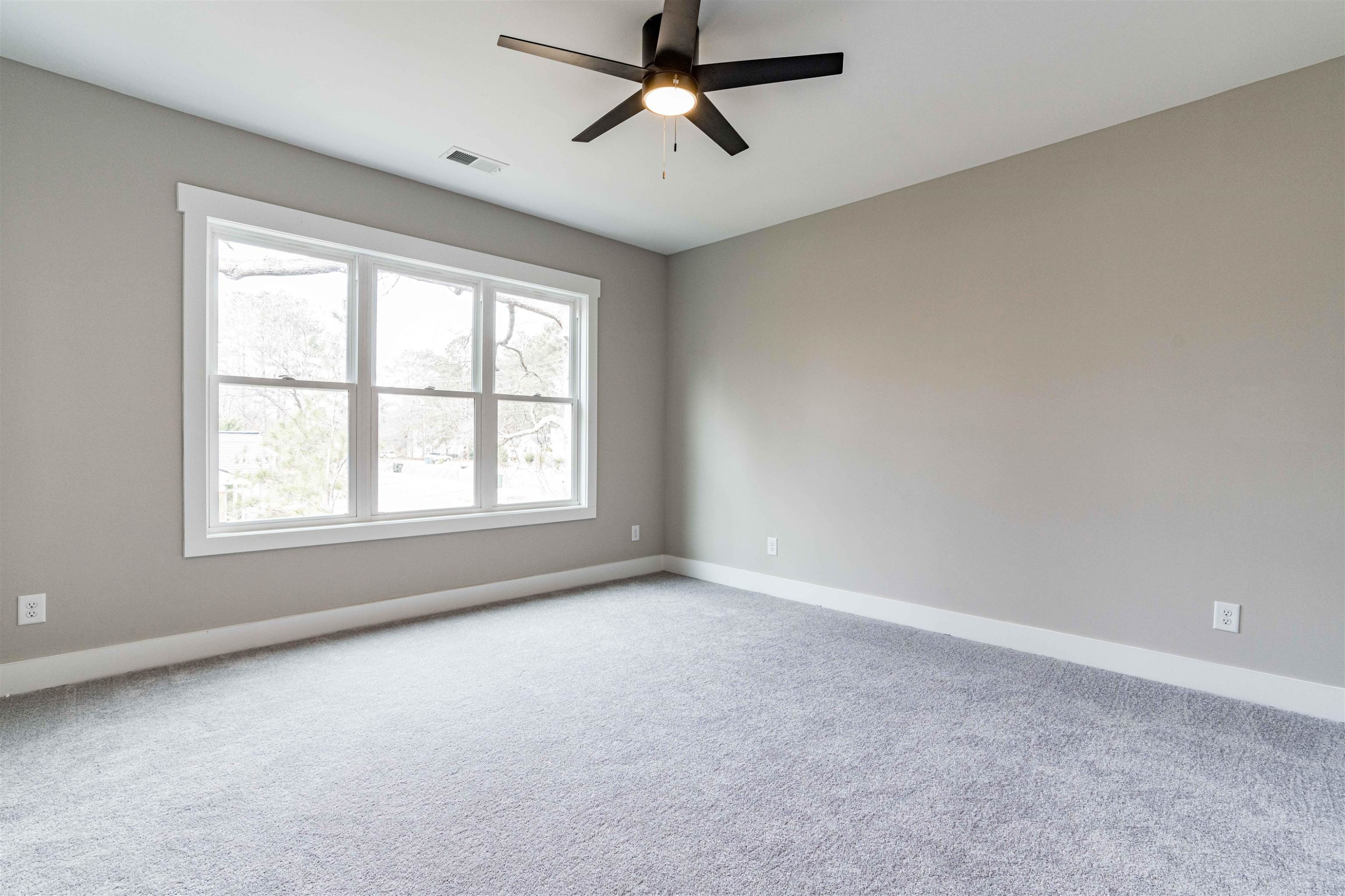 1035 Nano Tech Circle Durham, NC 27704 - Photo 31 of 38 a view of a room with windows and chandelier fan