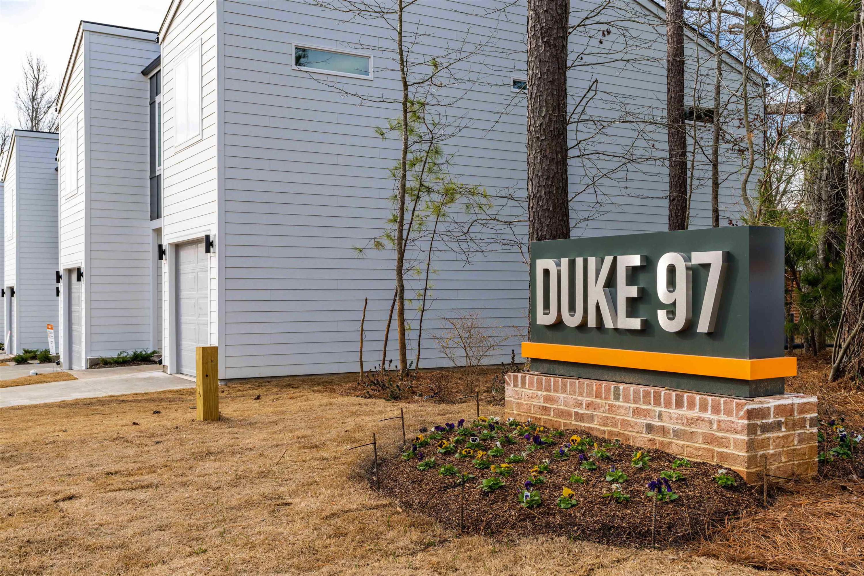1035 Nano Tech Circle Durham, NC 27704 - Photo 33 of 38 a blue sign that is on the side of a building