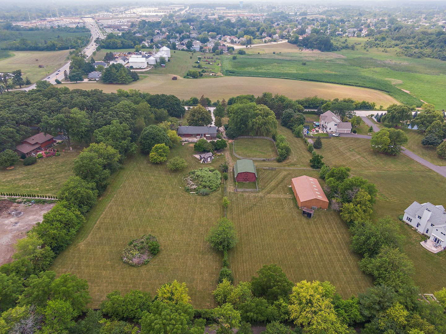 2563 Sheldon Road Grayslake, IL 60046 - Photo 33 of 36 an aerial view of ocean residential house with outdoor space
