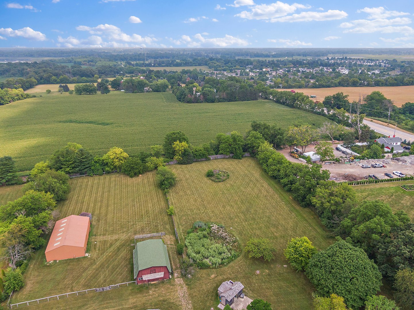 2563 Sheldon Road Grayslake, IL 60046 - Photo 35 of 36 aerial view of a city