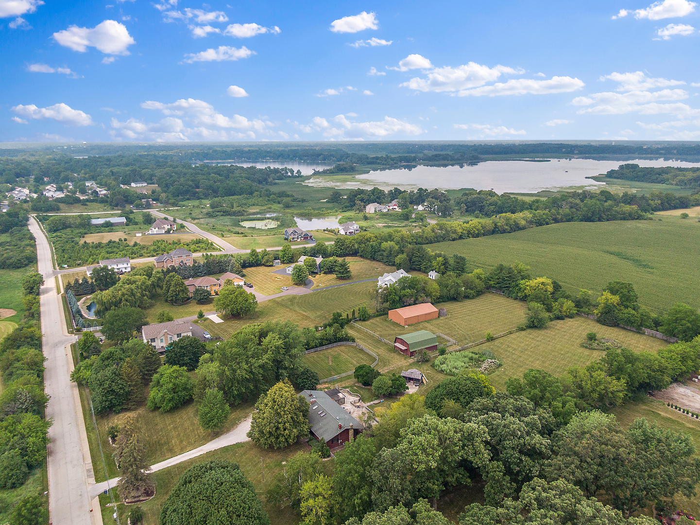 2563 Sheldon Road Grayslake, IL 60046 - Photo 36 of 36 a view of a lake with a city
