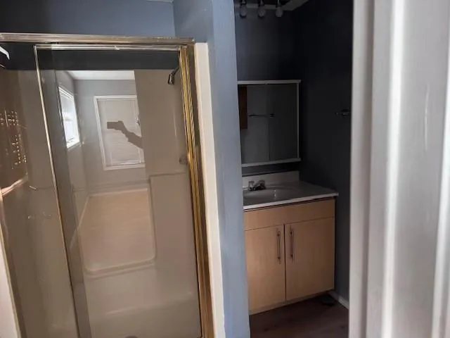 a close up of a wall