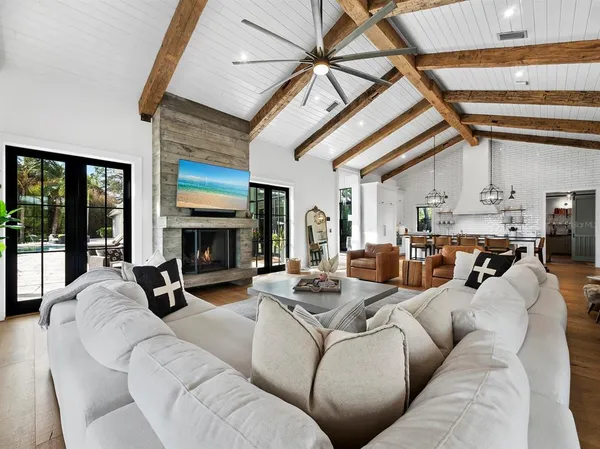 a very nice looking room with a large bed