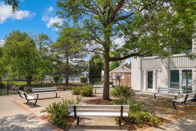 2105 Sutherland Place Hoffman Estates, IL 60169 - Photo 24 of 27 a view of a house with backyard and sitting area