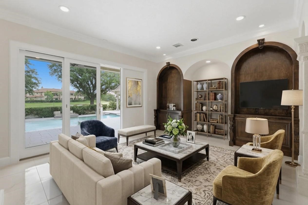 3315 Riviera Drive Sugar Land, TX 77479 - Photo 11 of 42 a living room with furniture and a large window