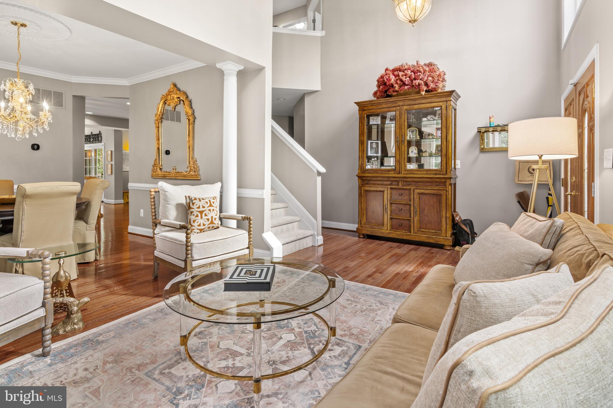 8504 Summershade Drive Odenton, MD 21113 - Photo 23 of 92 a living room with furniture and wooden floor