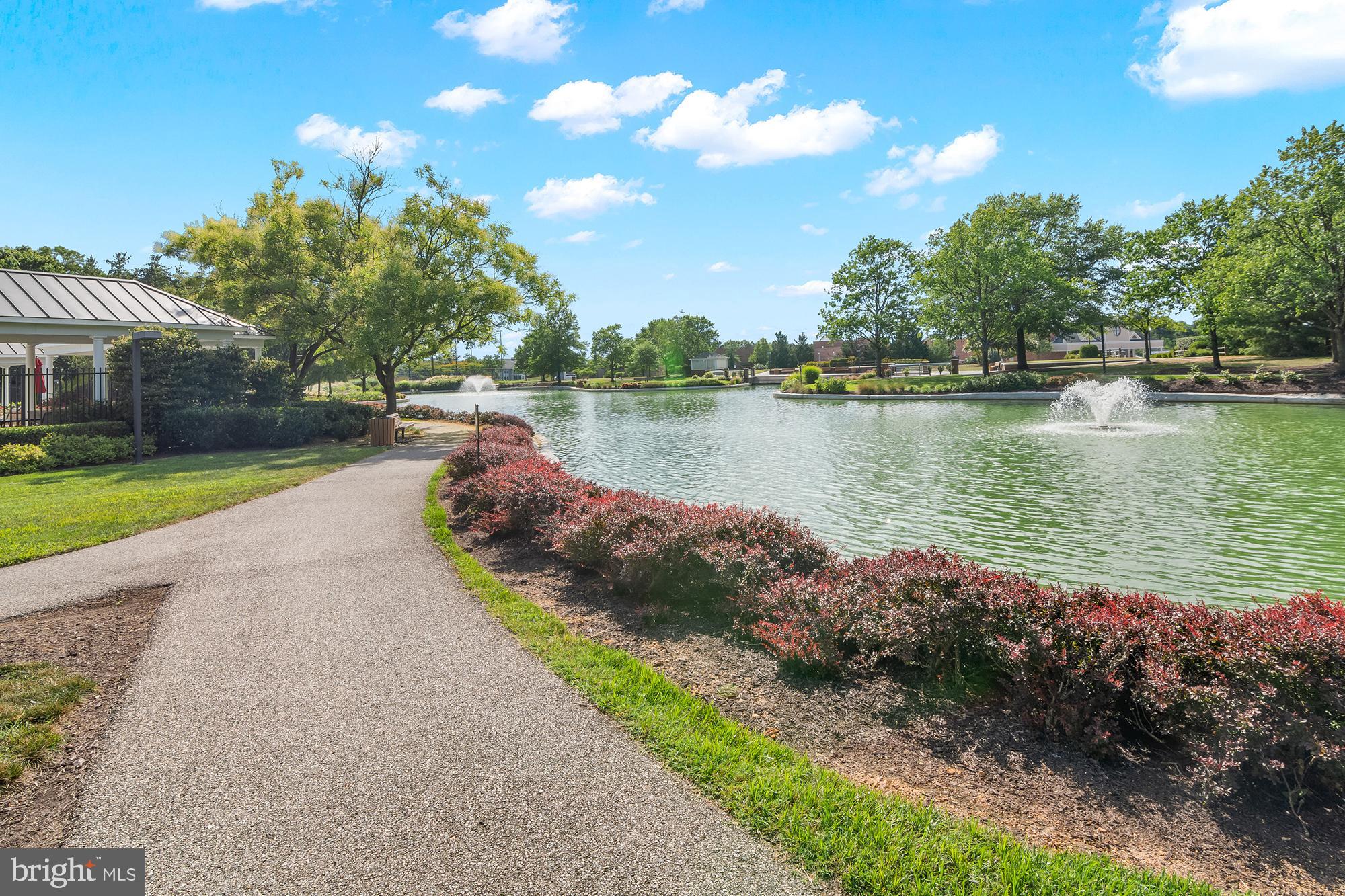 8504 Summershade Drive Odenton, MD 21113 - Photo 87 of 92 a view of a lake with a yard and a large tree