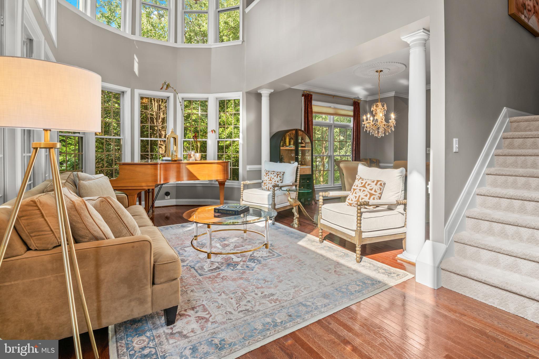 8504 Summershade Drive Odenton, MD 21113 - Photo 9 of 92 a living room with furniture and a table