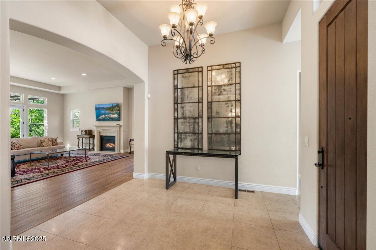3880 Boulder Patch Reno, NV 89511 - Photo 7 of 53 a view of a livingroom with a furniture and chandelier