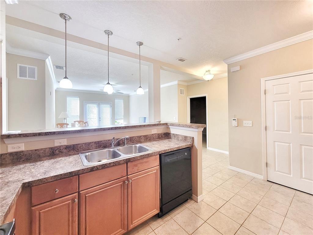 1185 Southwest 9th Road, Unit 306 Gainesville, FL 32601 - Photo 8 of 30 a view of a kitchen counter space a sink and a window