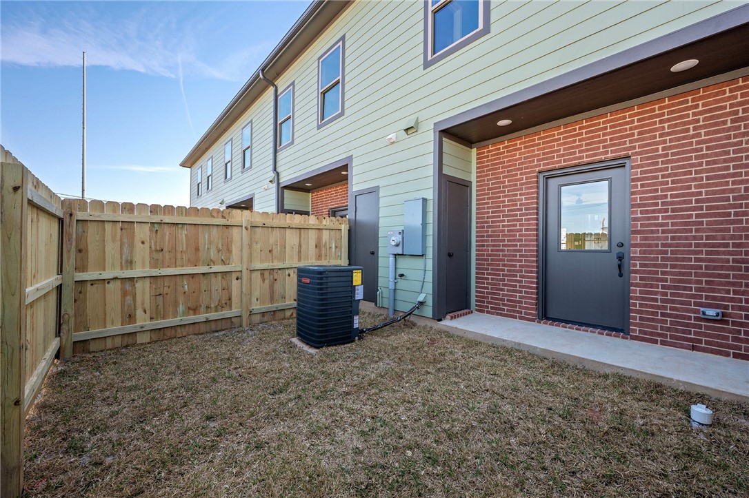 104 33rd Street West Bryan, TX 77803 - Photo 12 of 13 a view of a backyard