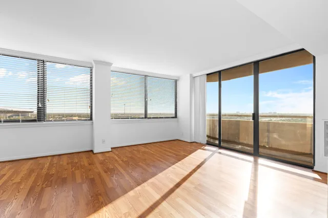 a view interior of a house and wooden floor an entryway space