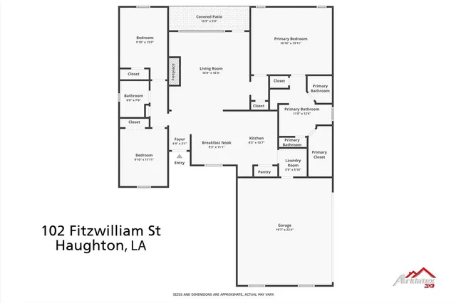 $269,900 | 102 Fitzwilliam Street, Haughton, LA 71037