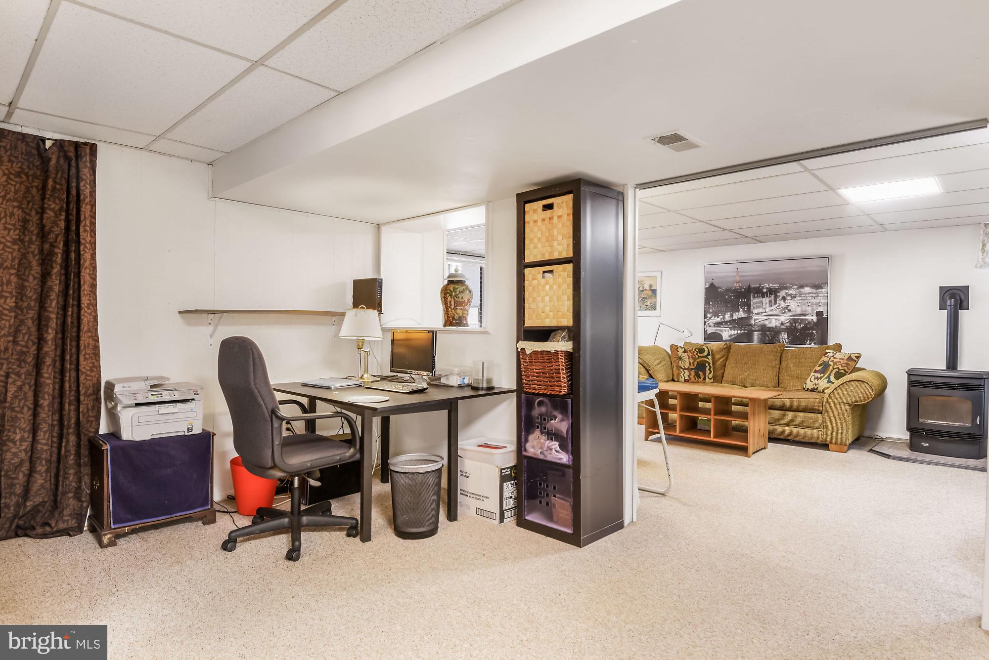 2108 Carterdale Road Baltimore, MD 21209 - Photo 15 of 22 Lower level office leading to family room
