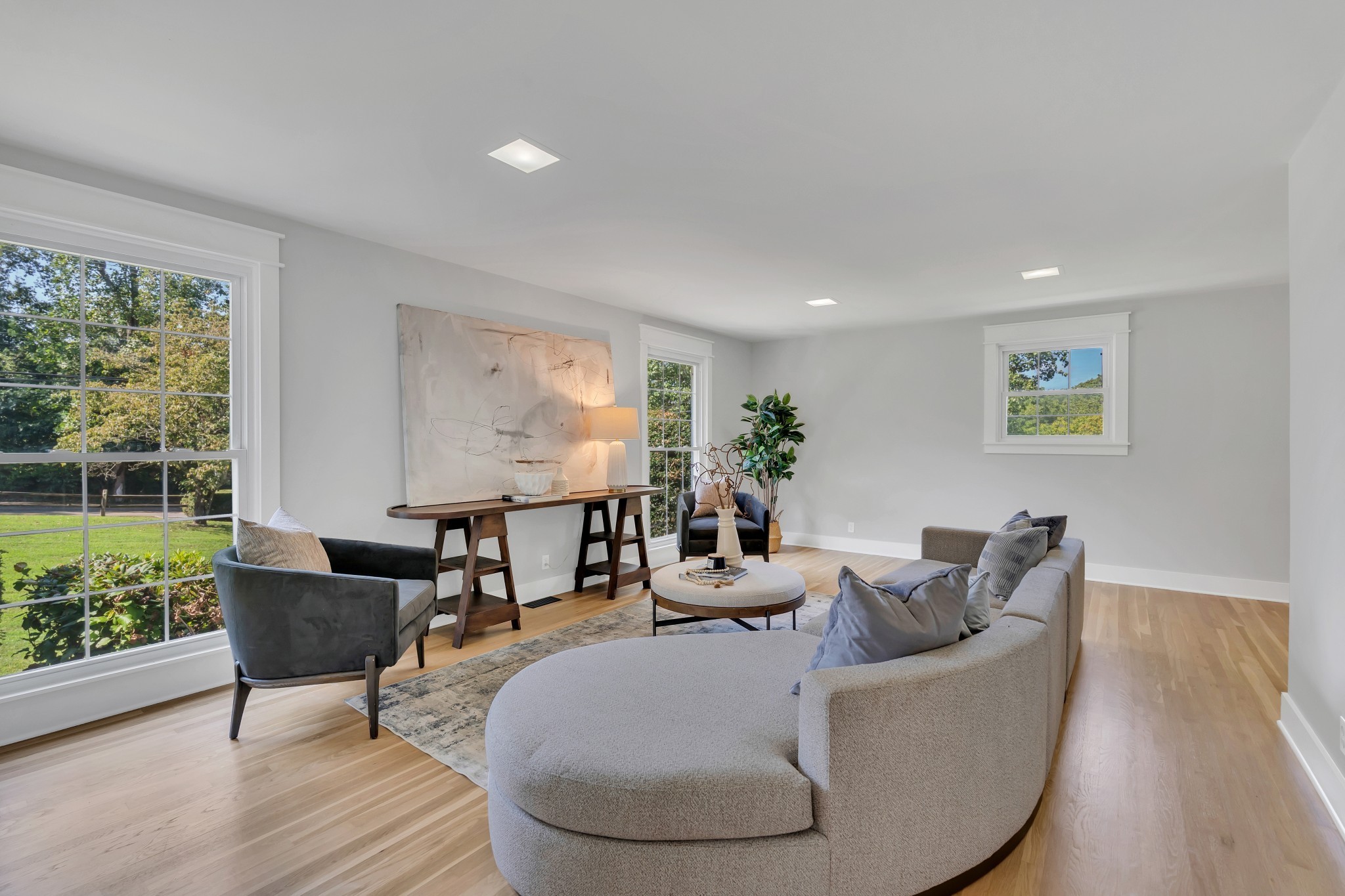 608 Hill Road Nashville, TN 37220 - Photo 24 of 44 a living room with furniture and a large window