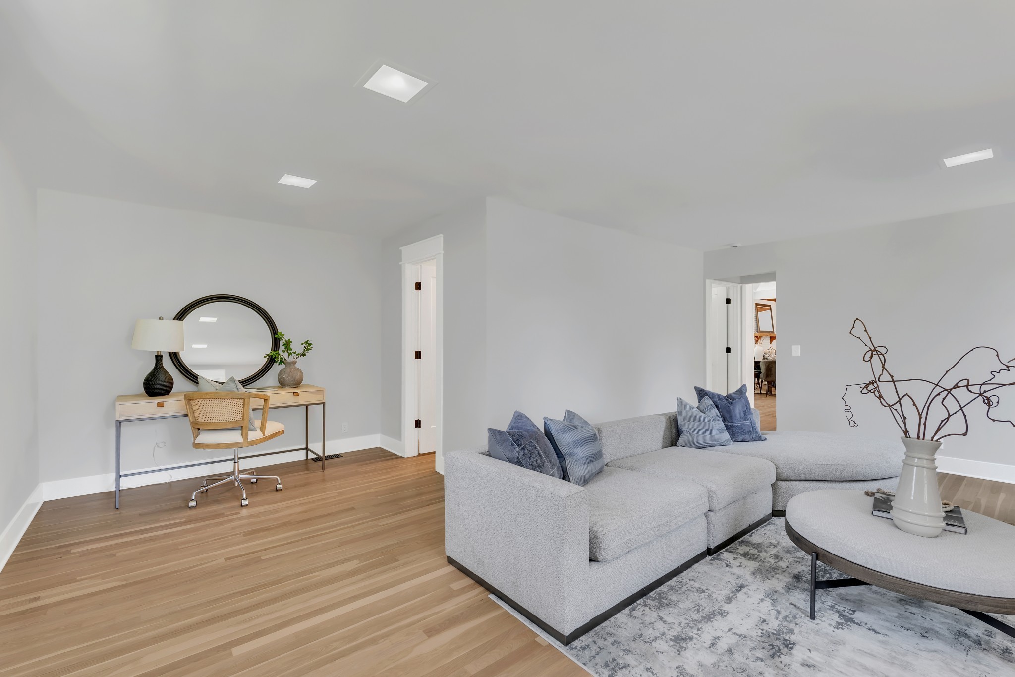 608 Hill Road Nashville, TN 37220 - Photo 25 of 44 a living room with furniture a couch and a potted plant