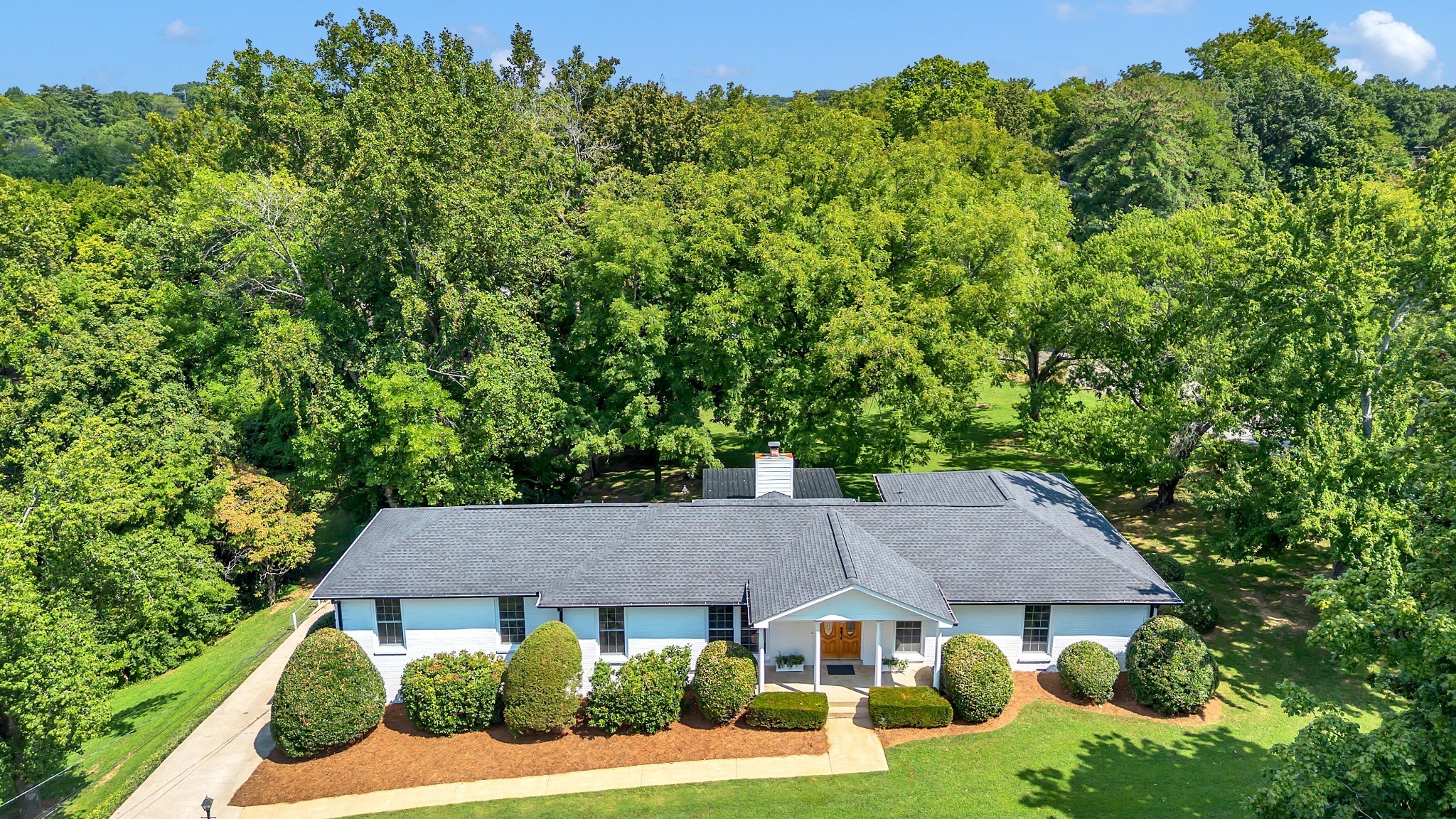 608 Hill Road Nashville, TN 37220 - Photo 4 of 44 an aerial view of a house