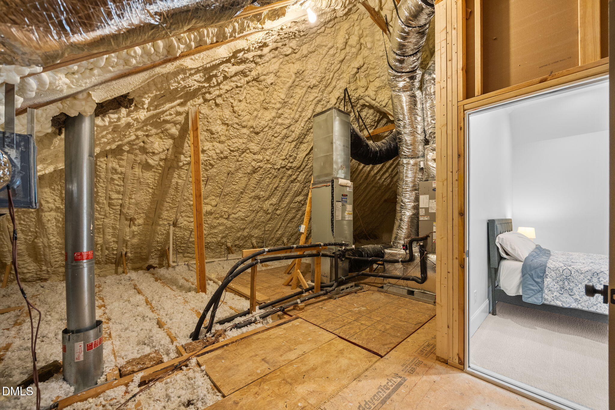 1917 Nipper Road Raleigh, NC 27614 - Photo 46 of 63 Walk-in Attic Space