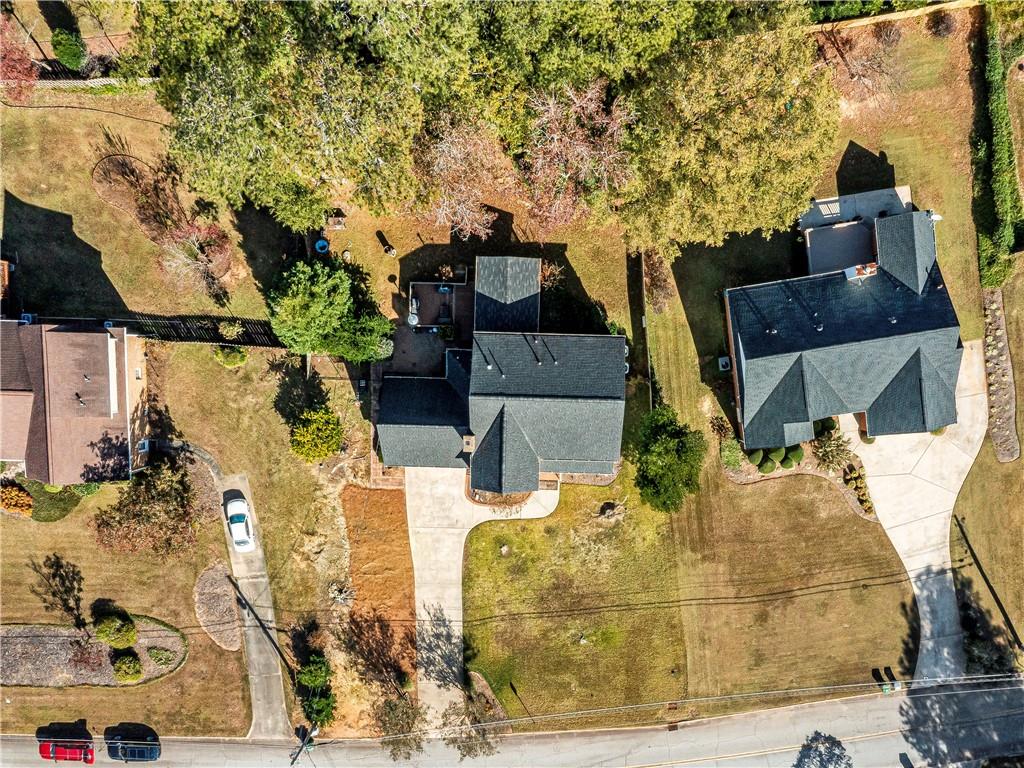215 Pineywood Road Griffin, GA 30224 - Photo 47 of 49 aerial view of a house with a yard
