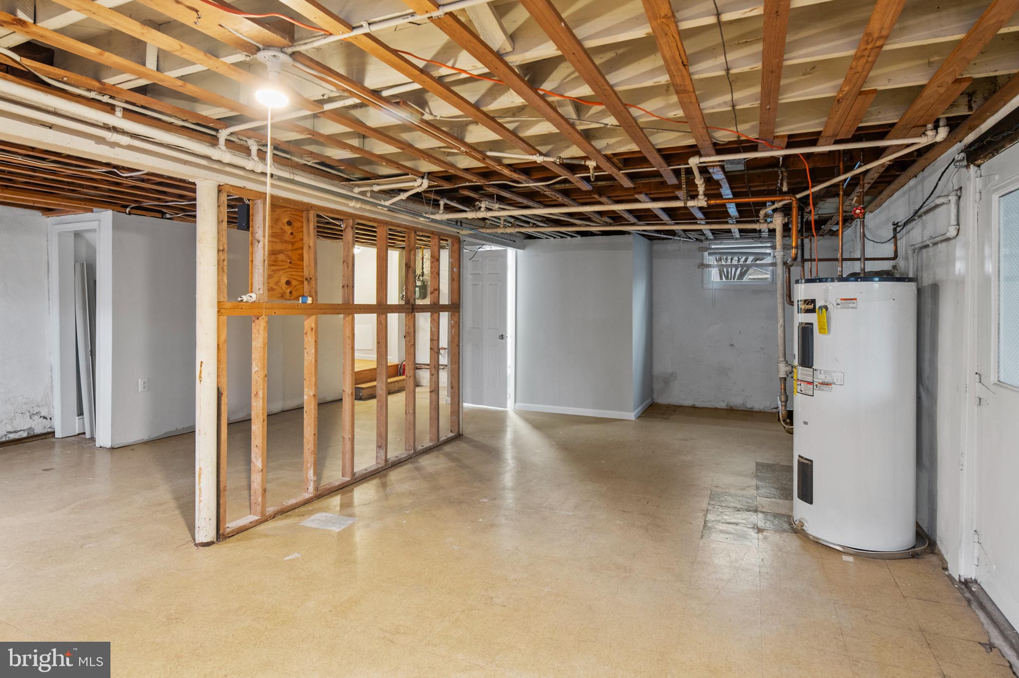 304 Kingston Road Baltimore, MD 21229 - Photo 29 of 38 Basement (alt view)