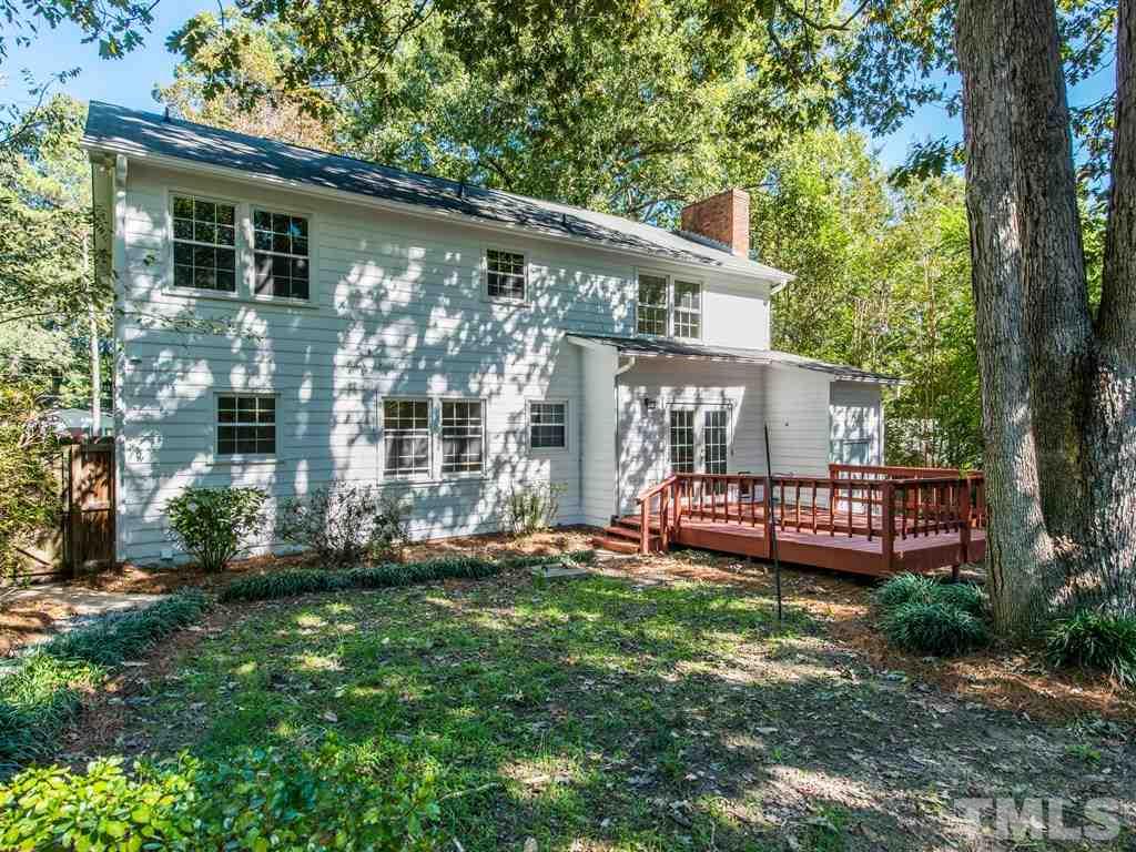 6925 Electra Drive Raleigh, NC 27607 - Photo 22 of 25 front view of a house with a yard