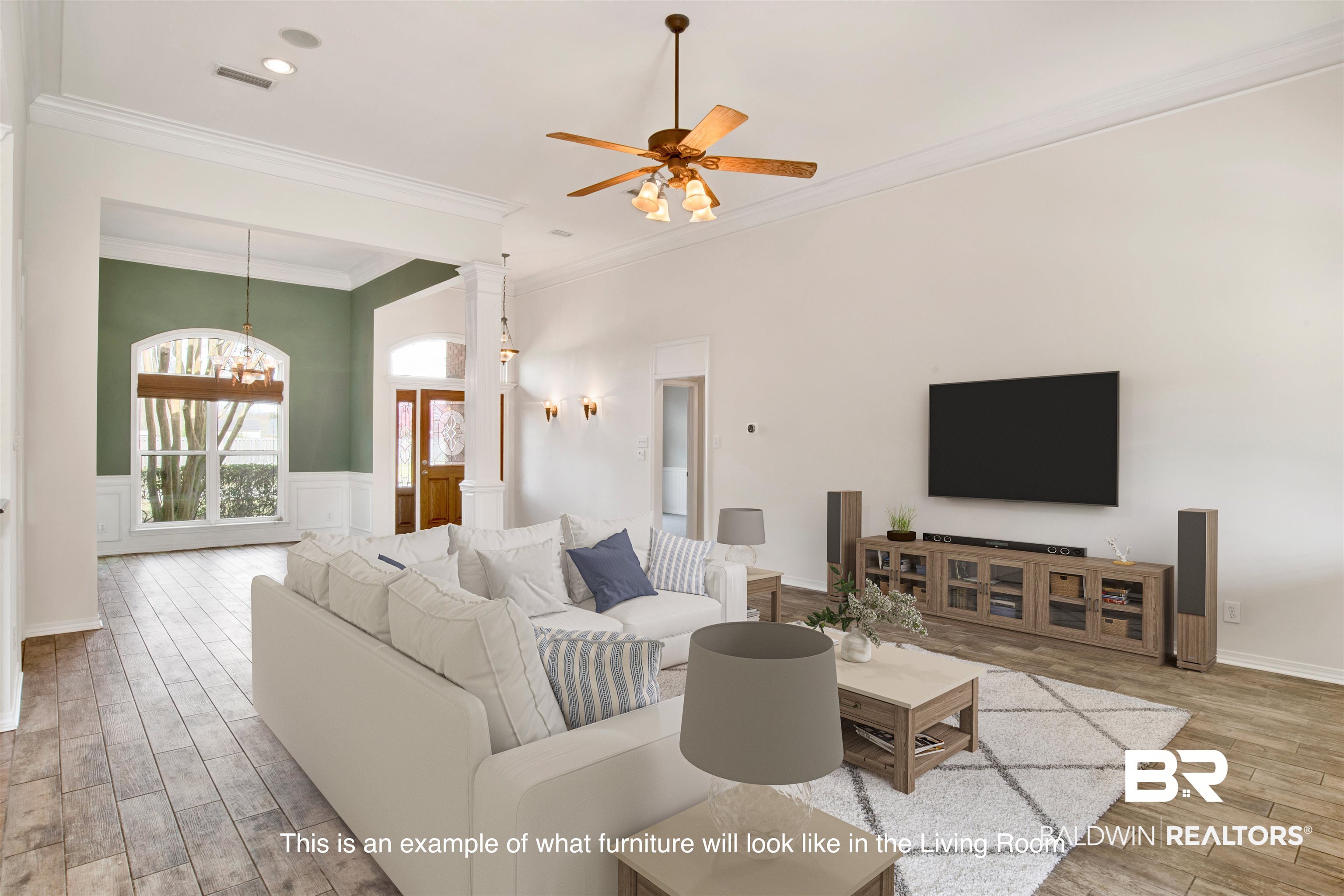 8861 Parliament Circle Daphne, AL 36526 - Photo 14 of 46 Virtual Staged Living Roo