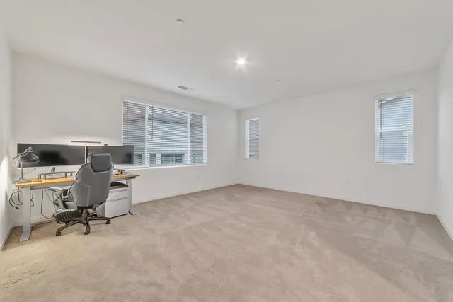 a view of workspace with a window