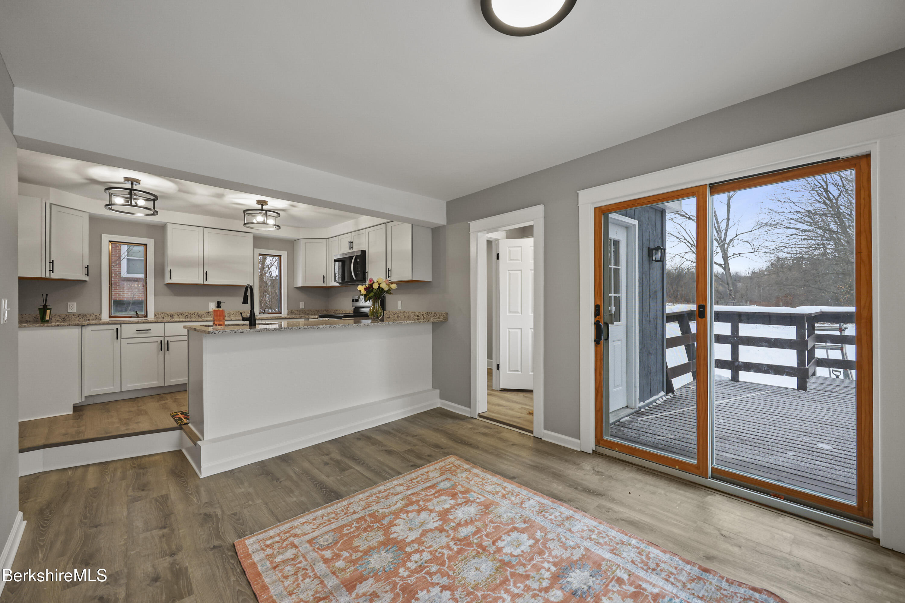 123 Broadview Terrace Pittsfield, MA 01201 - Photo 11 of 34 a view of a kitchen with furniture and wooden floor