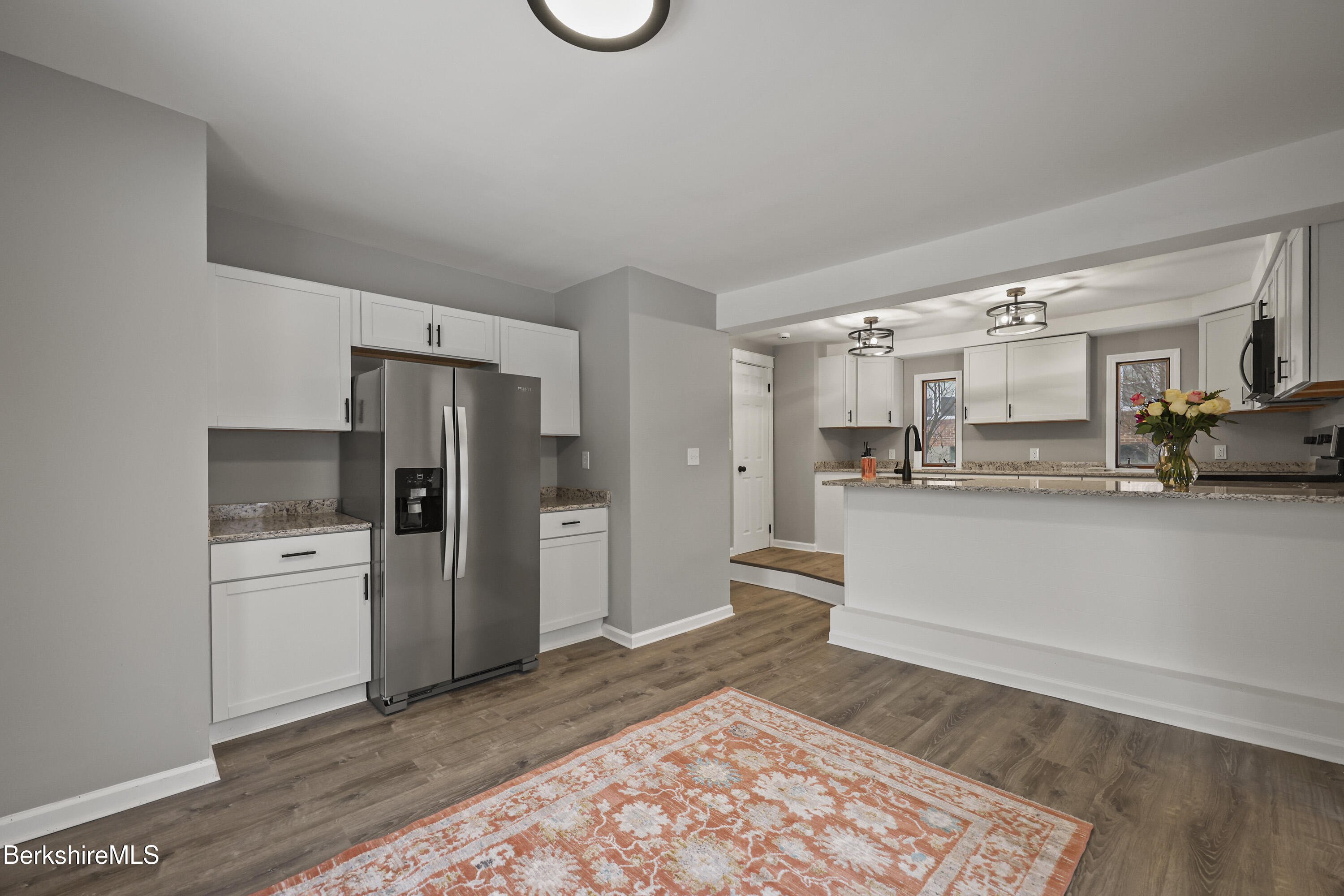 123 Broadview Terrace Pittsfield, MA 01201 - Photo 12 of 34 a kitchen with stainless steel appliances granite countertop a refrigerator and a stove top oven