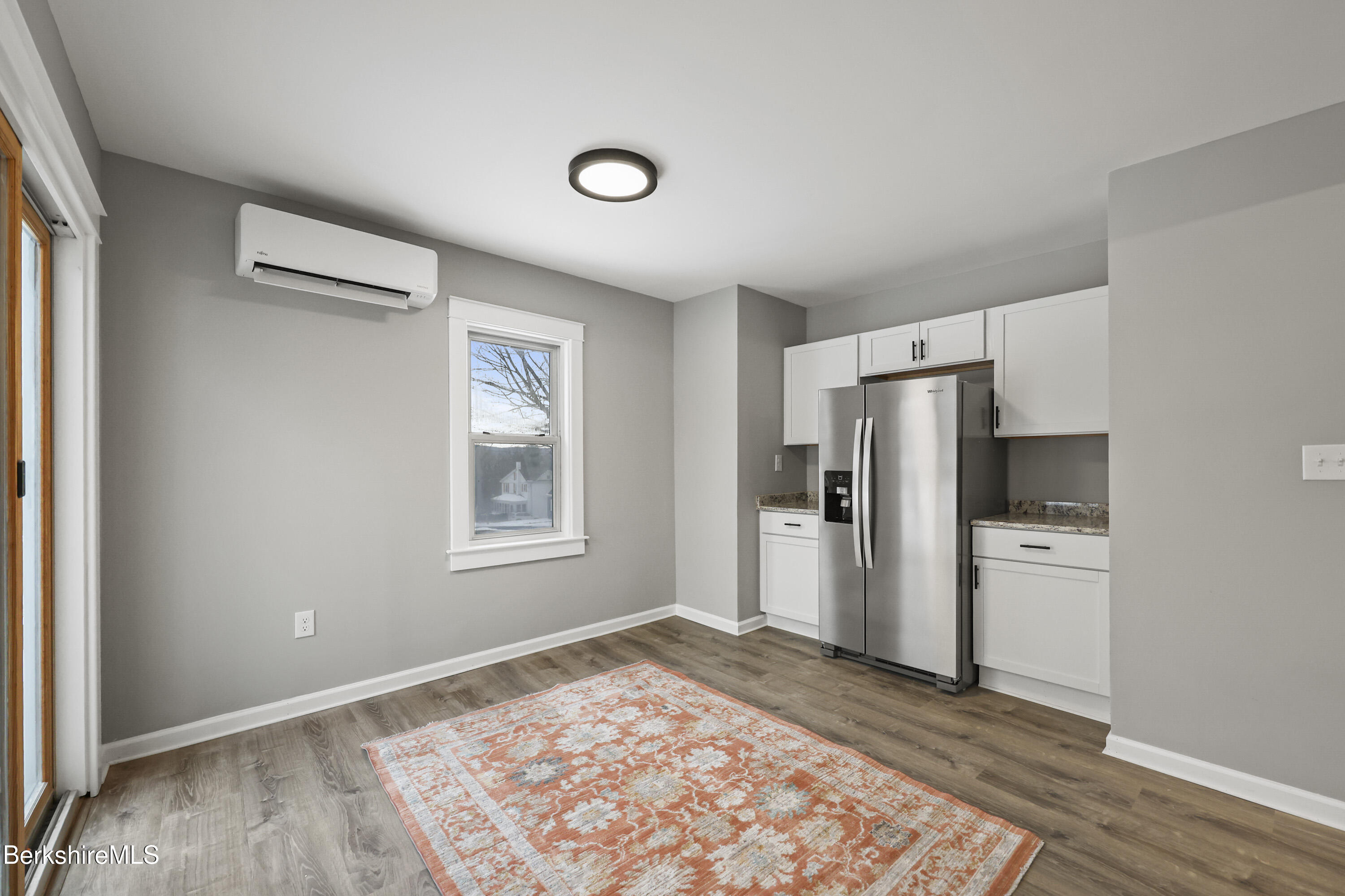 123 Broadview Terrace Pittsfield, MA 01201 - Photo 13 of 34 a view of a kitchen with a refrigerator cabinets and wooden floor