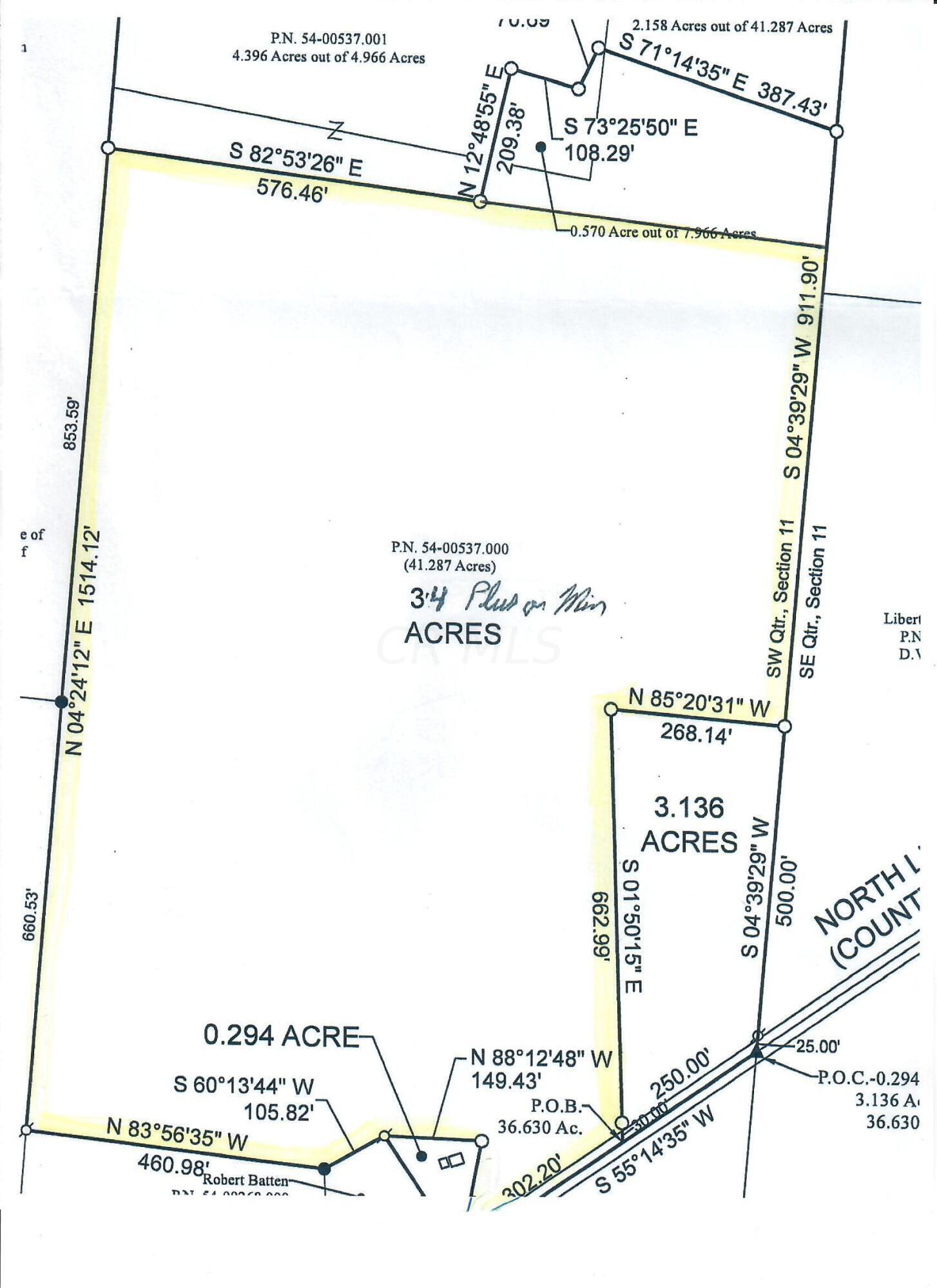0 North Liberty Road Mount Vernon, OH 43050 - Photo 8 of 8 34 Acres North Liberty Rd - survey