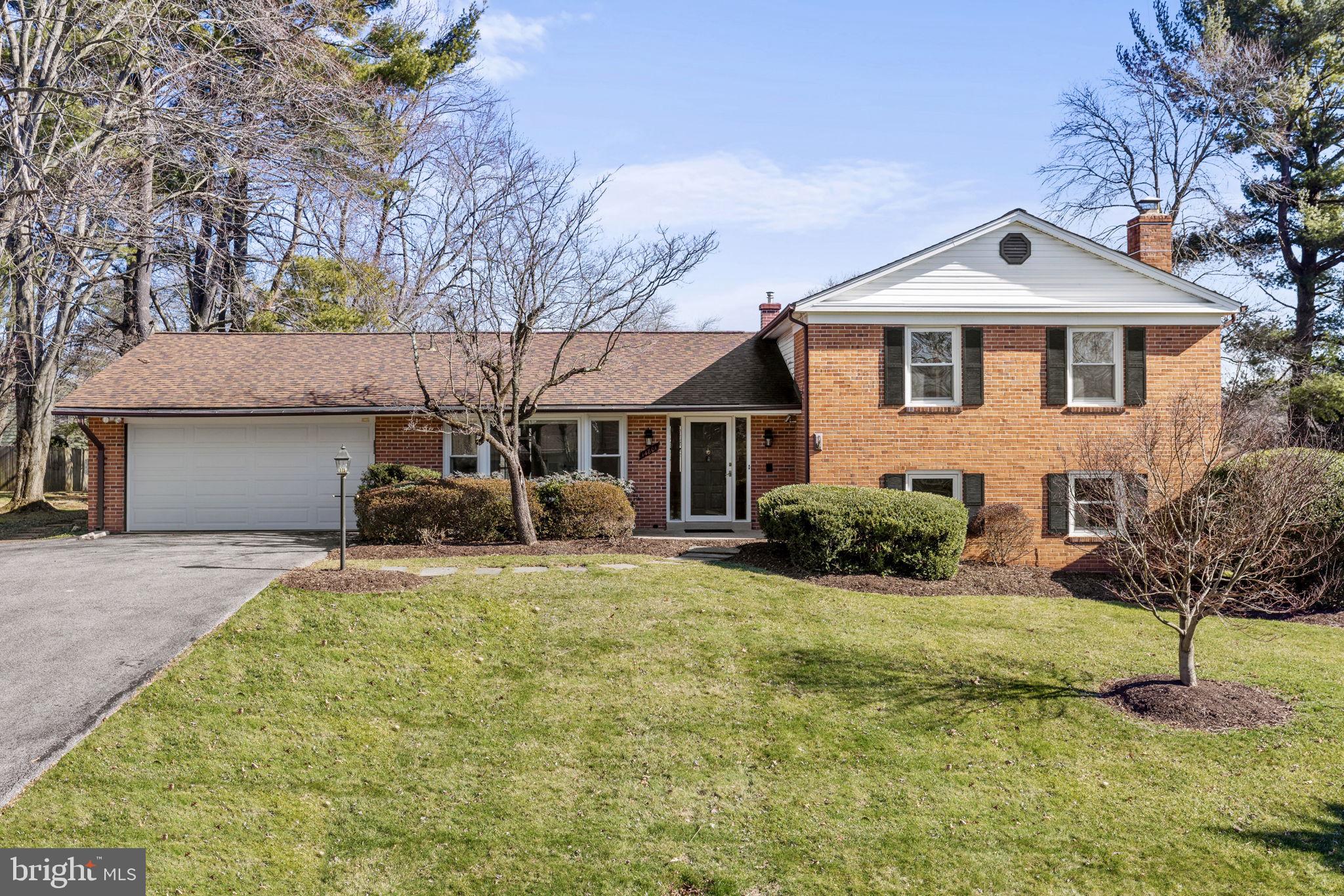 14801 Cobblestone Drive Silver Spring, MD 20905 - Photo 1 of 29 Front elevation with oversized two car garage
